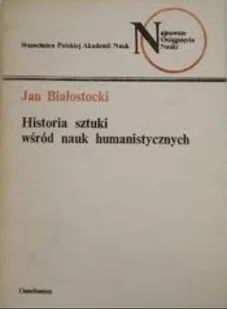 Historia sztuki wśród nauk humanistycznych - Książki o kulturze i sztuce - miniaturka - grafika 1