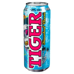 Tiger Newschool Classic Gazowany napój energetyzujący 500 ml - Napoje energetyczne i izotoniczne - miniaturka - grafika 1