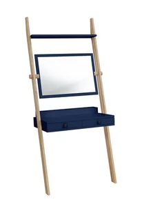 Toaletka Drabinowa LENO 79x183cm - Jesion / Granatowa - Toaletki - miniaturka - grafika 1