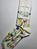 Skarpetki męskie - Kolorowe skarpety Happy Socks unisex rozmiar 36-40 (2318) - miniaturka - grafika 1