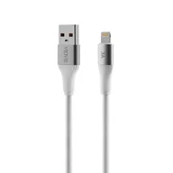Kable USB - Kabel VIDVIE CB4038 USB/iPhone 3A, 2m biały - miniaturka - grafika 1