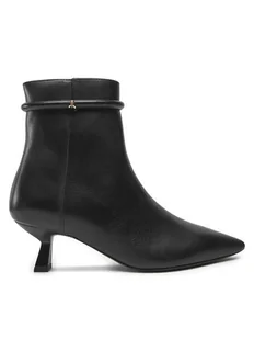 Patrizia Pepe Botki 2Y0024/L078-K103 Czarny - Botki damskie - miniaturka - grafika 1
