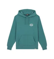 Bluzy męskie - felpa uomo dickies globe hoodie - dk0a85sr0 ln1 green - miniaturka - grafika 1