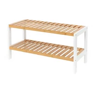 Szafki na buty - Bambusowy stojak na buty Kompaktor Akira - miniaturka - grafika 1