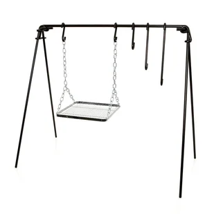 PETROMAX frk1 Duży stalowy stelaż z rusztem nad ognisko - Akcesoria do grilla - miniaturka - grafika 1