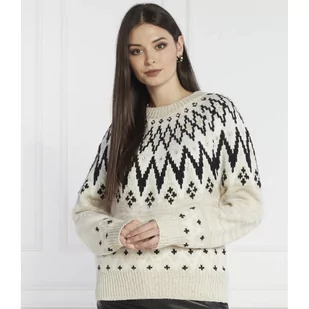 Silvian Heach Sweter | Regular Fit | z dodatkiem wełny - Swetry damskie - miniaturka - grafika 1