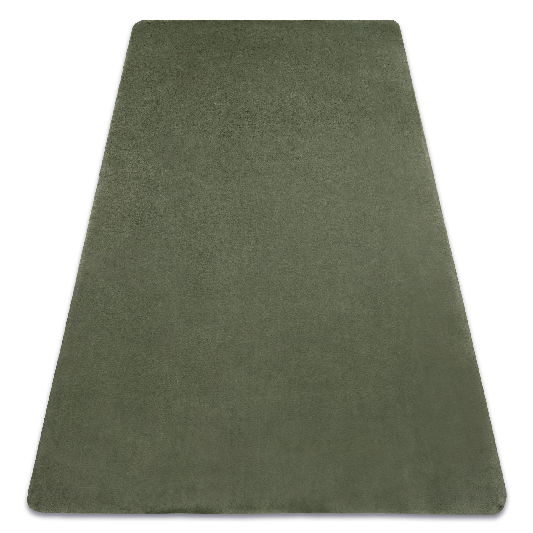 Dywan POSH Shaggy gruby, pluszowy, antypoślizgowy, do prania zielony 120x160 cm