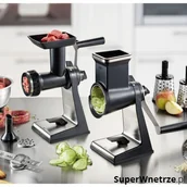 Młynki do soli i pieprzu - TRANSFORMA SET tarka + młynek do mięsa kod: G-00115 - miniaturka - grafika 1