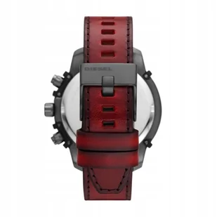 Pasek DIESEL DZ4594 czerwony skórzany 22 mm - Akcesoria do zegarków - miniaturka - grafika 1