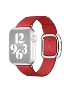 Akcesoria do smartwatchy - Pasek do Apple Watch 41mm z nowoczesną klamrą Modern Buckle rozmiar M - czerwony - miniaturka - grafika 1