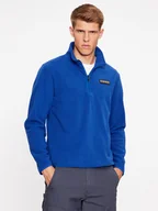 Bluzy męskie - Napapijri Polar NP0A4HDV Niebieski Regular Fit - miniaturka - grafika 1