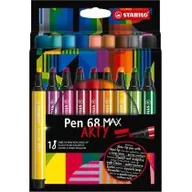 Przybory szkolne - Stabilo Flamaster Pen 68 Max Arty 18 szt. - miniaturka - grafika 1
