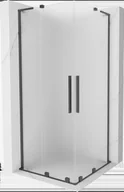 Kabiny prysznicowe - Mexen Velar L Duo kabina prysznicowa rozsuwana 100x100 cm, szron, gun gray szczotkowana - 871-100-100-02-33-66 - miniaturka - grafika 1