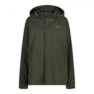 Kurtki męskie - CMP - męska kurtka przeciwdeszczowa z odpinanym kapturem, Oil Green, 56 - miniaturka - grafika 1