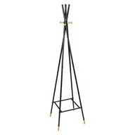 Wieszaki i stojaki - Czarny metalowy wieszak Loft – Wenko - miniaturka - grafika 1