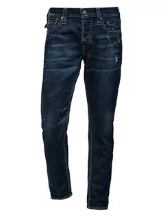 Spodnie męskie - True Religion Dżinsy "Marco" - Slim fit - w kolorze granatowym - grafika 1