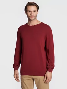 s.Oliver Sweter 2040664 Czerwony Regular Fit - Swetry męskie - miniaturka - grafika 1