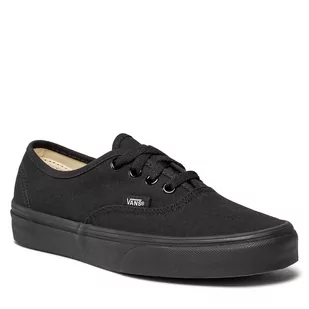 Vans Tenisówki Authentic VN000EE3BKA Black/Black - Trampki damskie - miniaturka - grafika 1