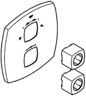 Pisuary - GROHE 47937000 escutcheon - miniaturka - grafika 1