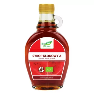 Bio Planet Kanadyjski, ekologiczny syrop klonowy o stopniu B (medium). Syrop pow - Zdrowa żywność - miniaturka - grafika 1