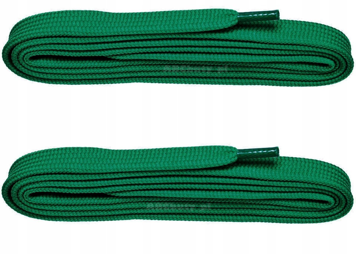 Zielone BUTELKOWE Sznurowadła SZEROKIE 7 mm DO TRAMPEK 0,7 Sznurówki 75 cm
