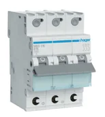 Bezpieczniki elektryczne - MCB Wyłącznik nadprądowy Icn=6000A 3P B 16A QuickConnect - miniaturka - grafika 1