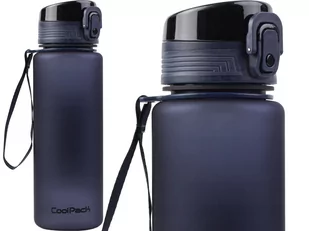 COOLPACK Szkolny Bidon BRISK Blue Granatowy 600 ml - Shakery i bidony sportowe - miniaturka - grafika 1