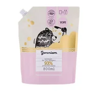 Kosmetyki do kąpieli - YOPE naturalny żel pod prysznic Geranium Reffil 800 ml - miniaturka - grafika 1