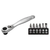 Bity - Grzechotka 1/4" z bitami 6 szt. Dexter" - miniaturka - grafika 1