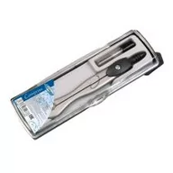 Przybory szkolne - Cyrkiel metalowy z rysikiem 80977 4030969809778 - miniaturka - grafika 1