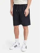 Spodenki męskie - Blend Szorty materiałowe 20716628 Czarny Regular Fit - miniaturka - grafika 1