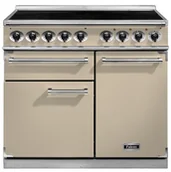 Kuchenki elektryczne - Kuchnia z płytą indukcyjną FALCON Deluxe 100 Kremowy chrom - miniaturka - grafika 1