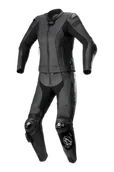 Odzież motocyklowa - Damski Kombinezon Skórzany Alpinestars Missile V2 2-Częściowy Czarny40 - miniaturka - grafika 1
