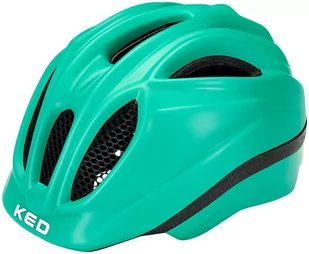 KED Meggy II Helmet Kids, green matt XS | 44-49cm 2021 Kaski dla dzieci 13324096501 - Kaski rowerowe - miniaturka - grafika 1