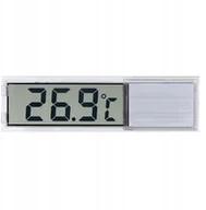 Pozostałe akcesoria do akwarium - Termometr AKWARIOWY Akwarystyczny Przyssawka BATERIA Zewnętrzny Terrarium - miniaturka - grafika 1