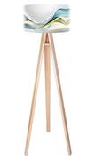 Lampy stojące - Macodesign Lampa podłogowa Magia pasteli tripod-foto-051p, 60 W - miniaturka - grafika 1