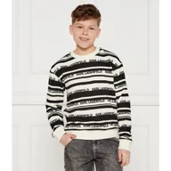 Bluzy dla chłopców - Karl Lagerfeld Kids Bluza Regular Fit - miniaturka - grafika 1
