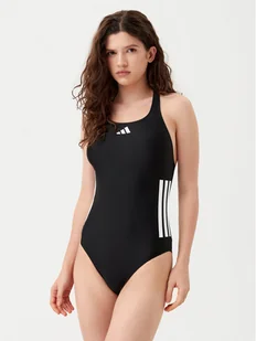 adidas Strój kąpielowy 3-Stripes JN8118 Czarny - Stroje kąpielowe - miniaturka - grafika 1
