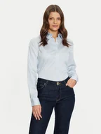 Koszule damskie - Guess Koszula W5RH31 WAF10 Błękitny Regular Fit - miniaturka - grafika 1