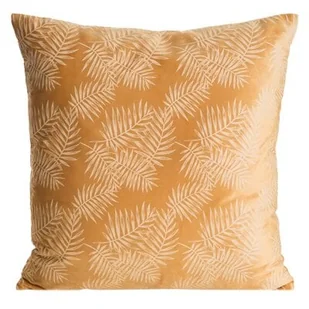 Poszewka EUROFIRANY Velvet 439872 45 x 45 cm Pomarańczowy - Poszewki na poduszki - miniaturka - grafika 1