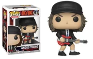 Figurki kolekcjonerskie - Funko POP! Rocks, figurka kolekcjonerska, AC/DC, Angus Young, 91 - miniaturka - grafika 1