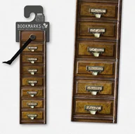Zakładki do książek - Zakładka Academia 15211 - Szuflady vintage - IF - miniaturka - grafika 1