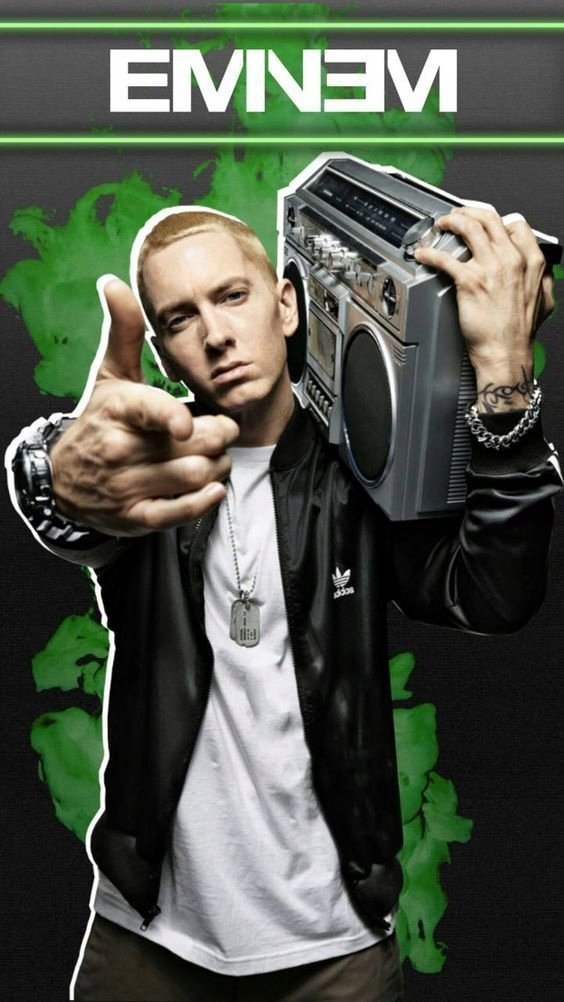 PODKŁADKA POD MYSZ Nadruk 22x18 cm Eminem Rap God Muzyczny Tekst Prezent