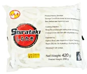 Cukier i słodziki - City Aroma Makaron Shirataki Konjac, grube kluski udon 20 x 400g (cały karton) - City Aroma 3435-uniw - miniaturka - grafika 1