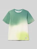 Koszulki dla chłopców - T-shirt w kroju regular fit z domieszką bawełny - miniaturka - grafika 1