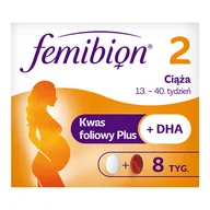 Witaminy i minerały - Merck Femibion 2 ciąża x 56 tabl + 56 kaps - miniaturka - grafika 1