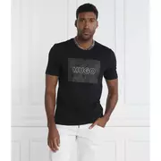 Koszulki męskie - HUGO T-shirt Dulive U | Regular Fit - miniaturka - grafika 1