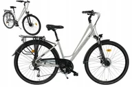 Rowery - Rower Trekkingowy 28" KANDS ELITE PRO 3.0 ALIVIO rama 19" biały R24 - miniaturka - grafika 1