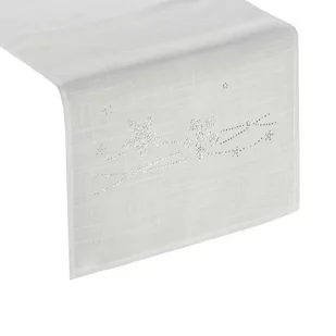 Eurofirany B.B. CHOCZYŃSCY SPÓŁKA JAWNA Obrus 40 x 180 Euro Deokracyjny Agata Srebrny 1223081 - Obrusy i serwetki - miniaturka - grafika 1