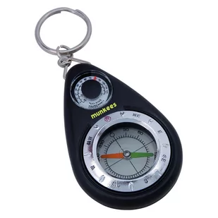 munkees termometr kompas  breloczek do kluczy, w rozmiarze uniwersalnym 3154 - Kompasy - miniaturka - grafika 1